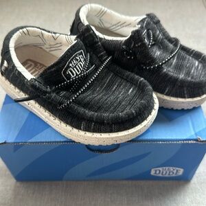 Baby/Toddler 6m Wally stretch Hey Dude sneakers